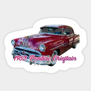 1953 Pontiac Chieftain 2 Door Sedan Sticker